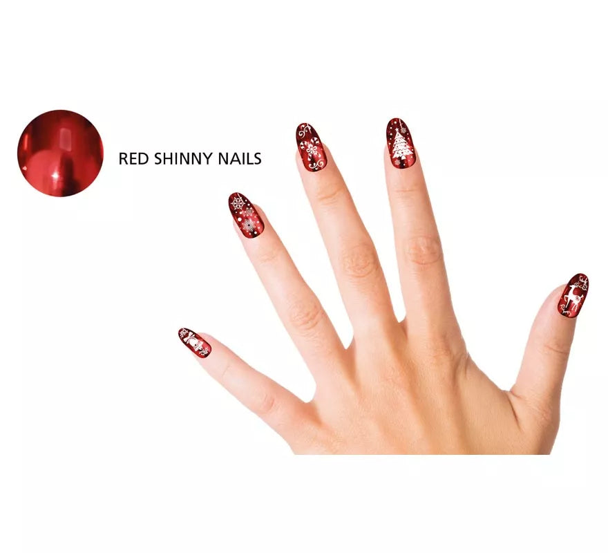 Translation missing: de.Pack de 12 Uñas rojas con glue