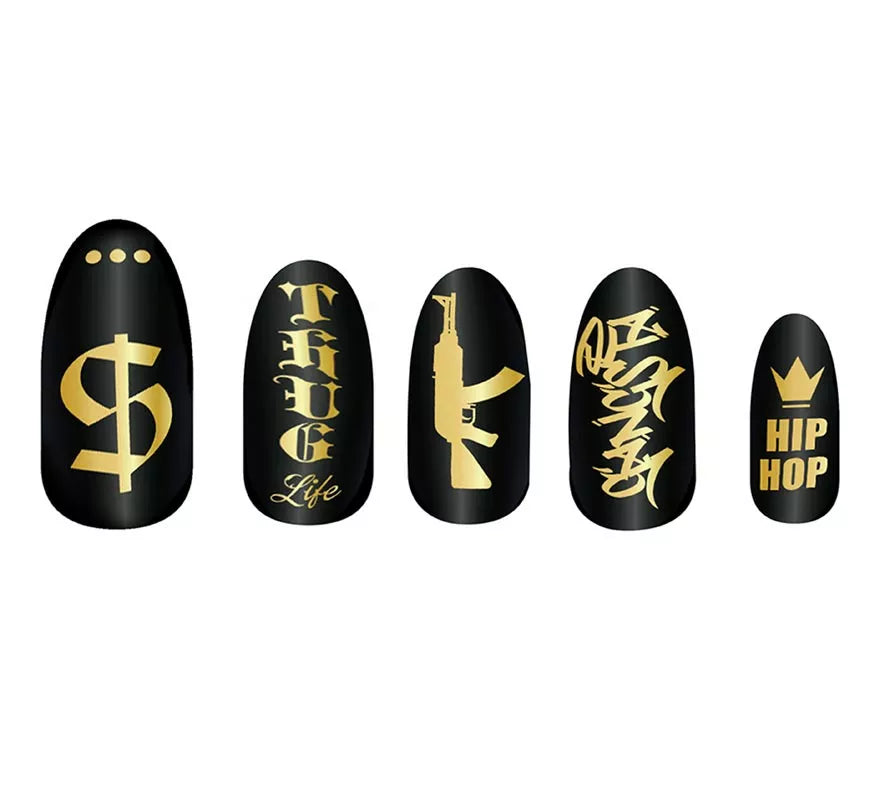 Translation missing: de.Pack de 12 Uñas Thug Life
