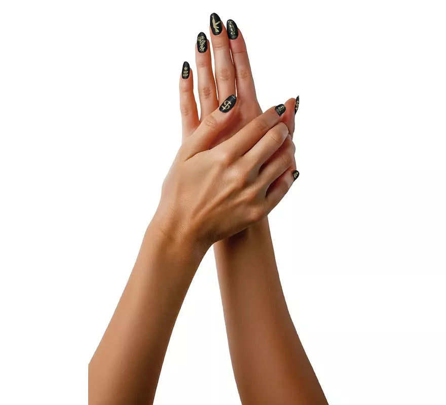 Pack de 12 Uñas Thug Life