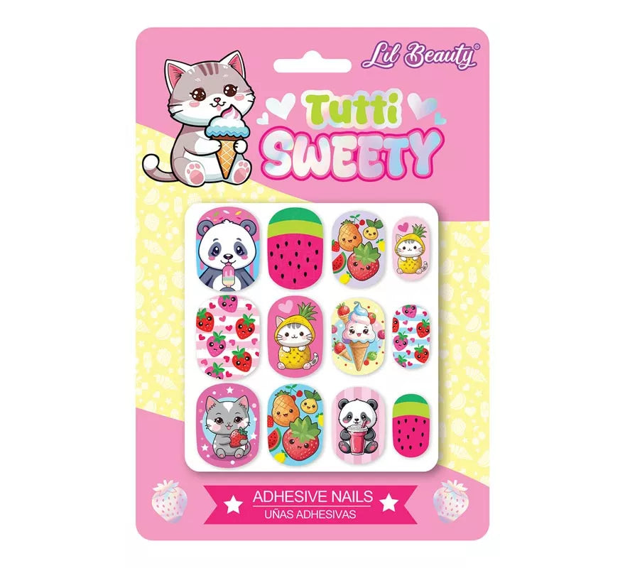 Translation missing: de.Pack de 12 Uñas Tutti Sweety para niña
