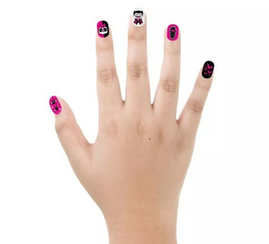 Translation missing: de.Pack de 12 Uñas Vampiro con Adhesivo Infantil