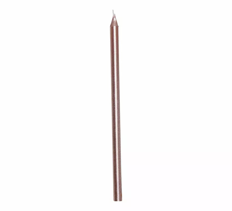 Translation missing: de.Pack de 12 Velas Oro y Rosa de 13 cm