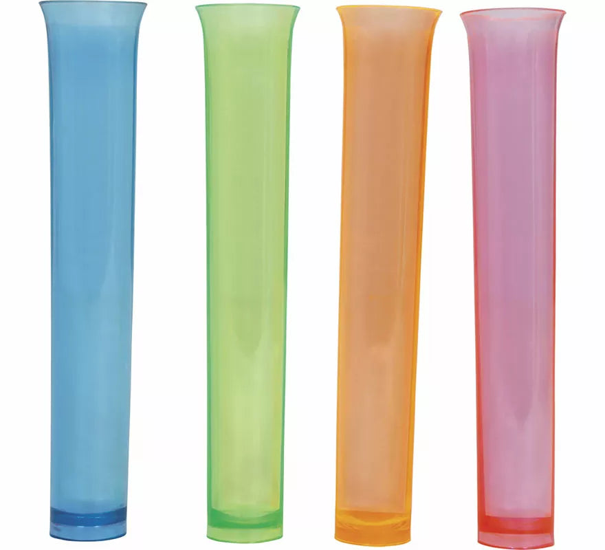 Pack de 15 Probetas en colores surtidos de 13 cm