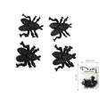 Pack de 16 Moscas negras de plástico