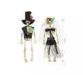 Pack de 2 Esqueletos Novios de 15 cm