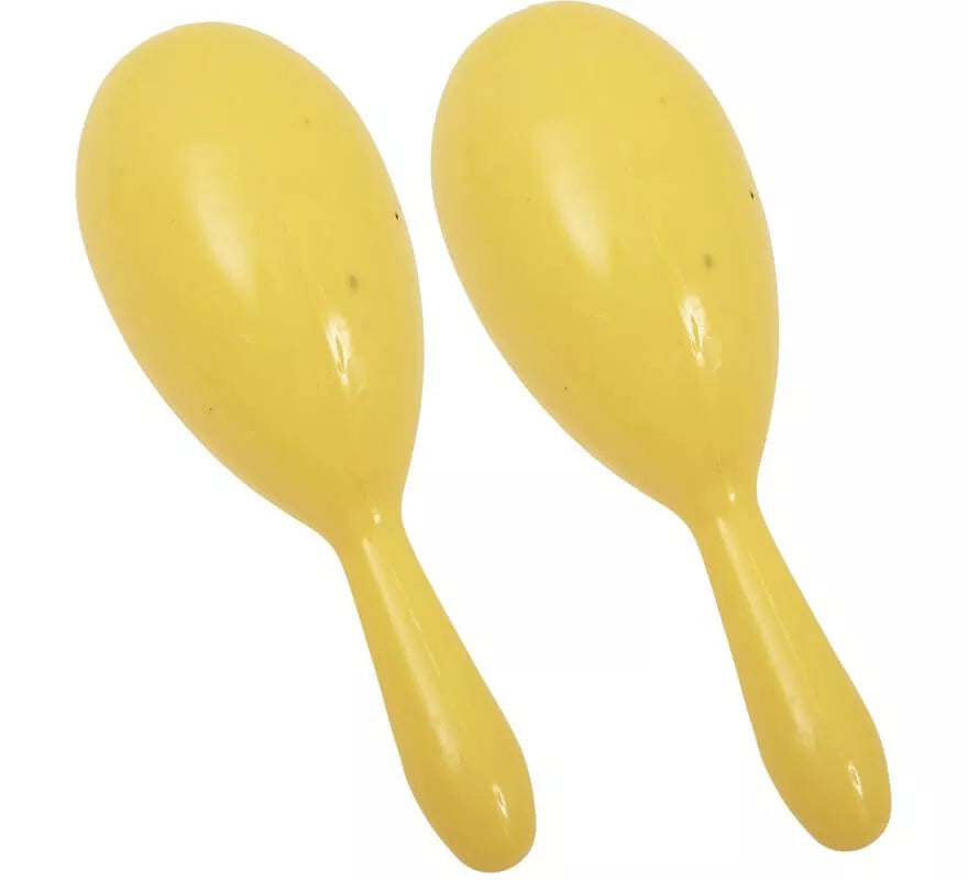 Translation missing: de.Pack de 2 Maracas de Plástico en colores surtidos de 20 cm