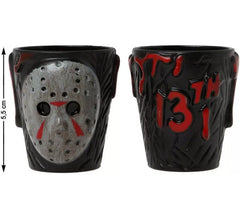 Packung mit 2 Gläsern für Halloween 6 cm