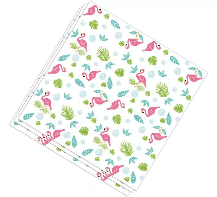 Pack de 20 Servilletas Flamenco 33X33 cm