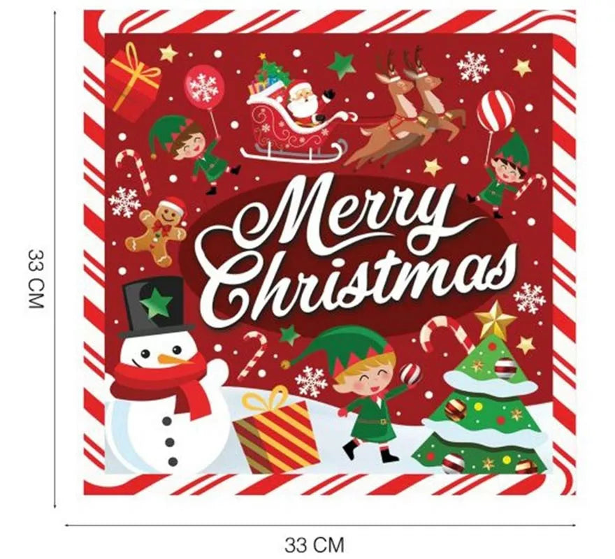 Translation missing: de.Pack de 20 Servilletas Merry Christmas de 33x33 cm
