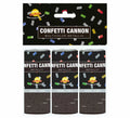 Pack de 3 Cañones Kabuki Confetti Multicolor de 10.5 cm