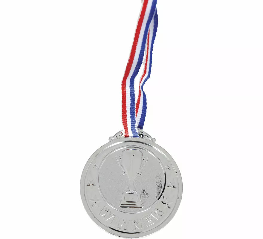 Pack de 3 Medallas: Bronce, plata y dorado de 7 cm