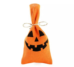 Packung mit 4 Halloween-Stofftaschen von 10 x 20 cm