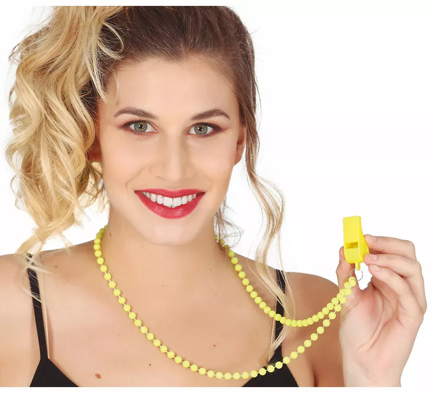 Translation missing: de.Pack de 4 Collares Neón con Silbato en colores surtidos