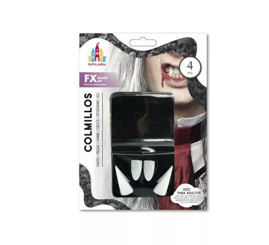 Translation missing: de.Pack de 4 Colmillos Vampiro