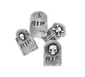 Pack de 4 Lápidas RIP