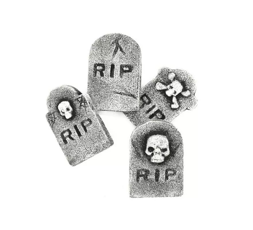 Translation missing: de.Pack de 4 Lápidas RIP
