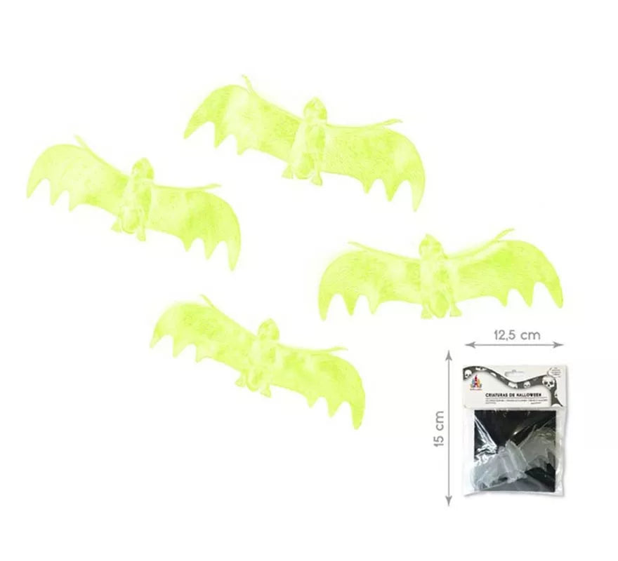 Translation missing: de.Pack de 4 Murciélagos fluorescentes