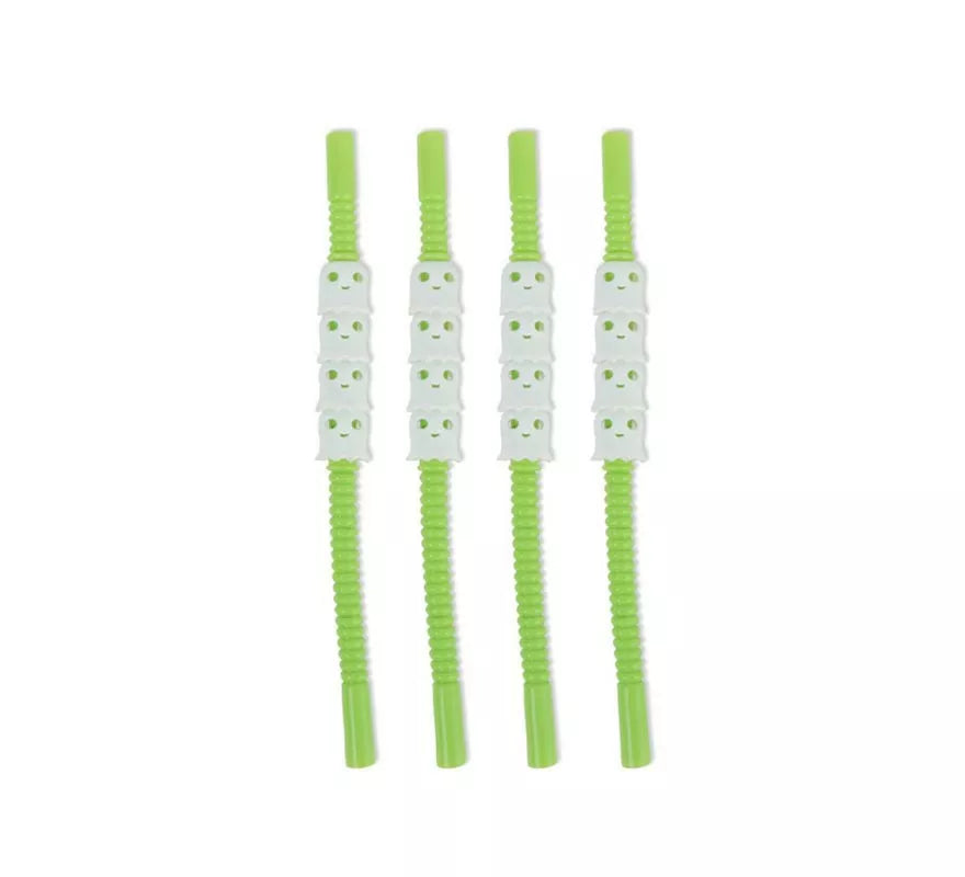 Pack de 4 Pajitas Boo en varios colores
