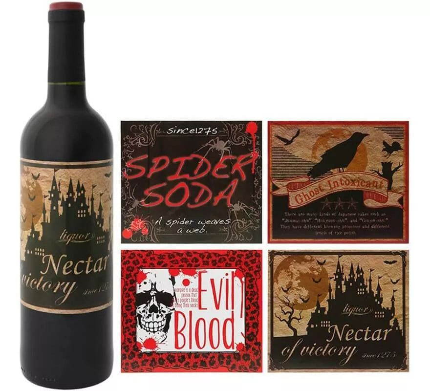 Translation missing: de.Pack de 4 Pegatinas para botellas
