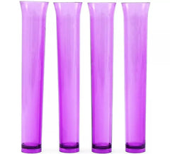 Packung mit 4 violetten Reagenzgläsern