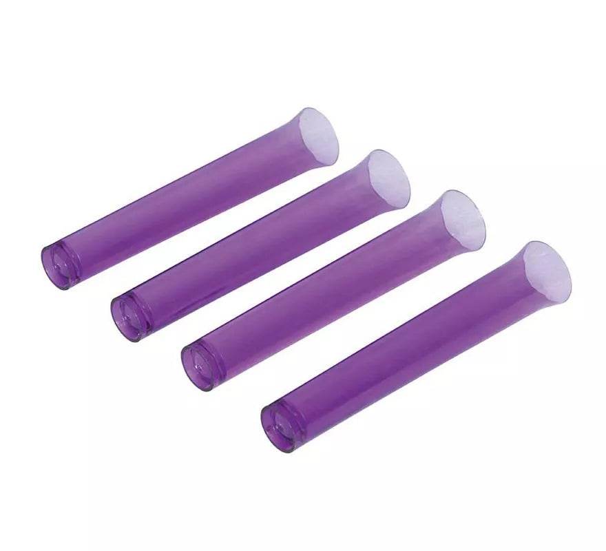 Translation missing: de.Pack de 4 Probetas o tubos científico lila 14 cm