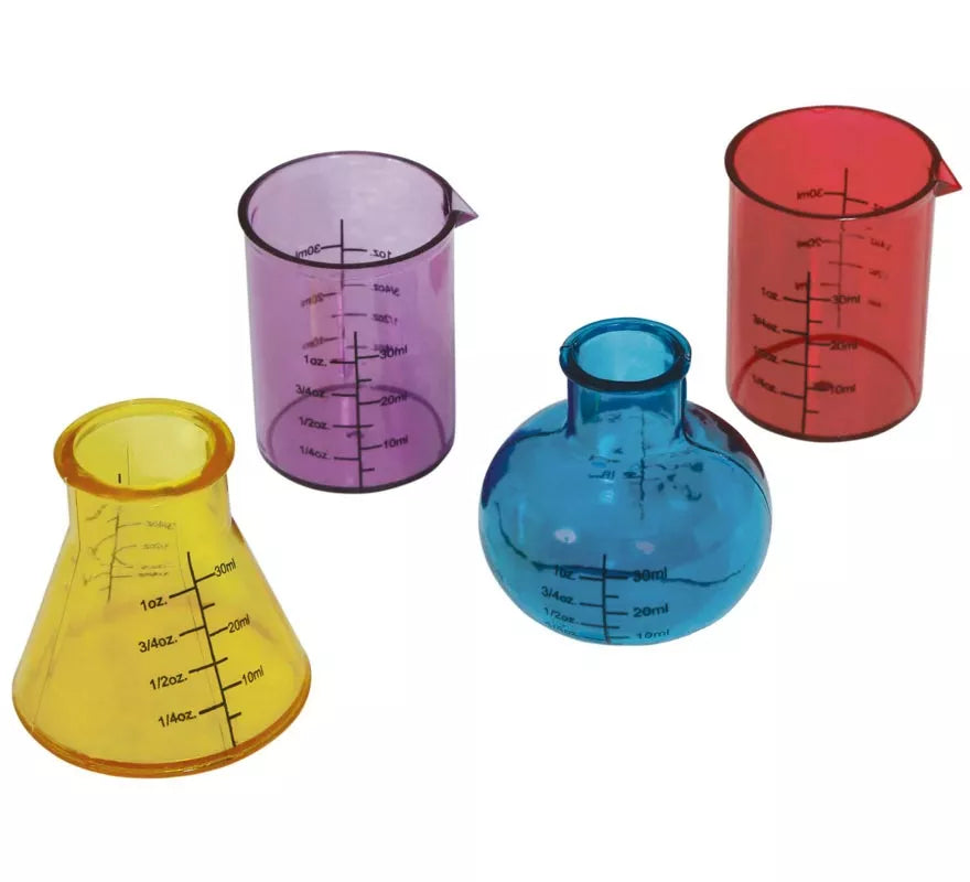 Translation missing: de.Pack de 4 Vasitos de Laboratorio de 6 cm