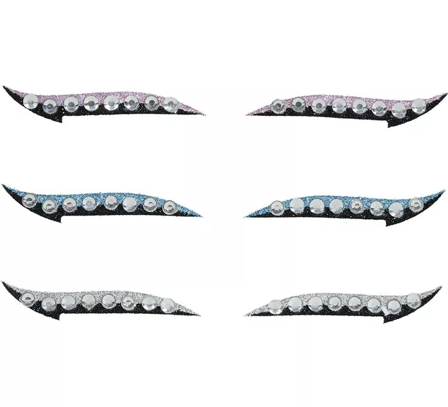 Translation missing: de.Pack de 6 Adhesivos Delineadores de Ojos con Pedrería