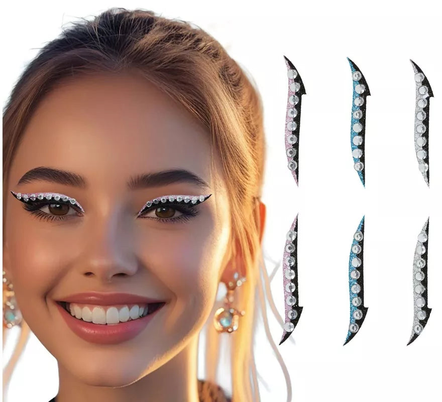 Translation missing: de.Pack de 6 Adhesivos Delineadores de Ojos con Pedrería