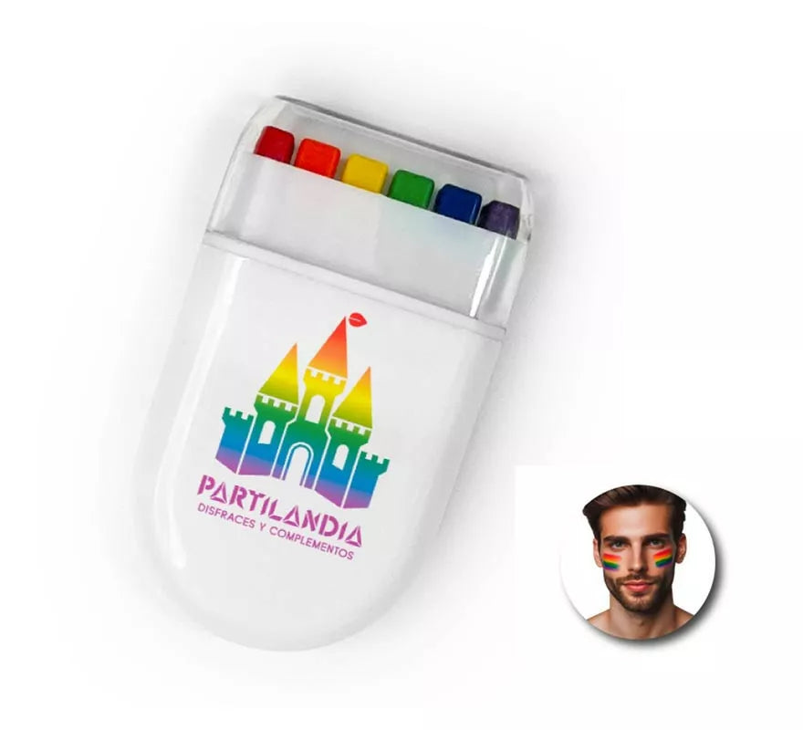 Translation missing: de.Pack de 6 Barras de Maquillaje Orgullo en estuche Fx