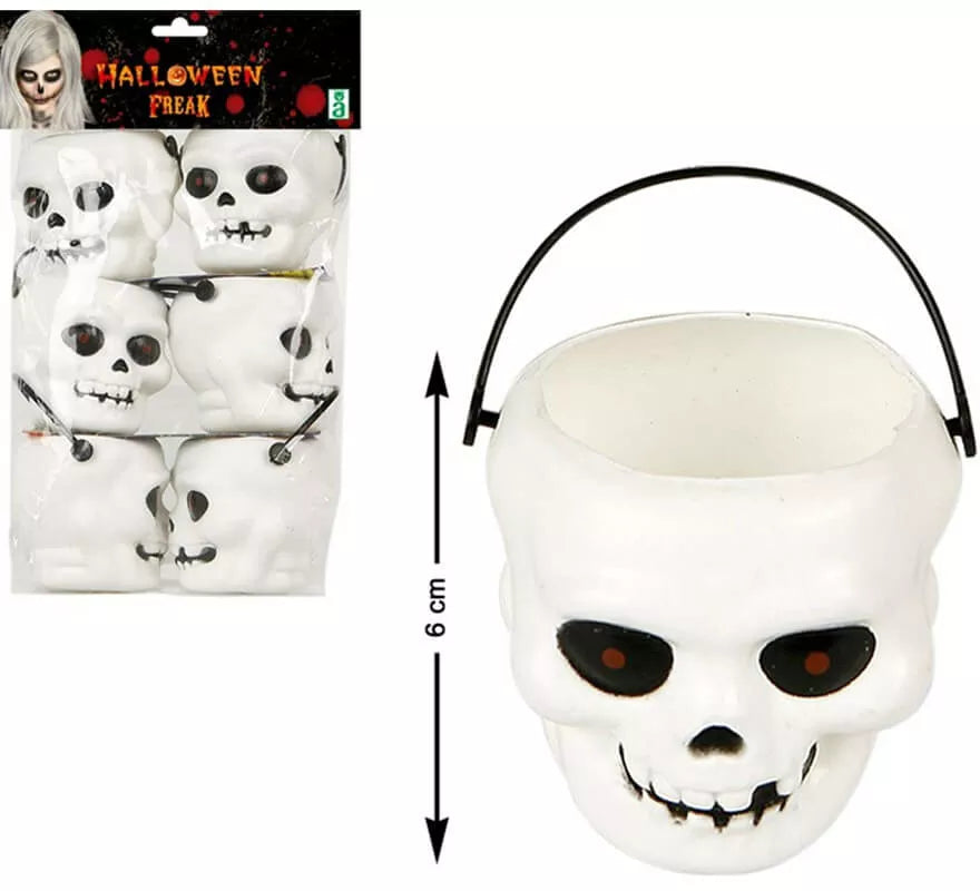Translation missing: de.Pack de 6 Cabezas de Calavera 25X13 cm