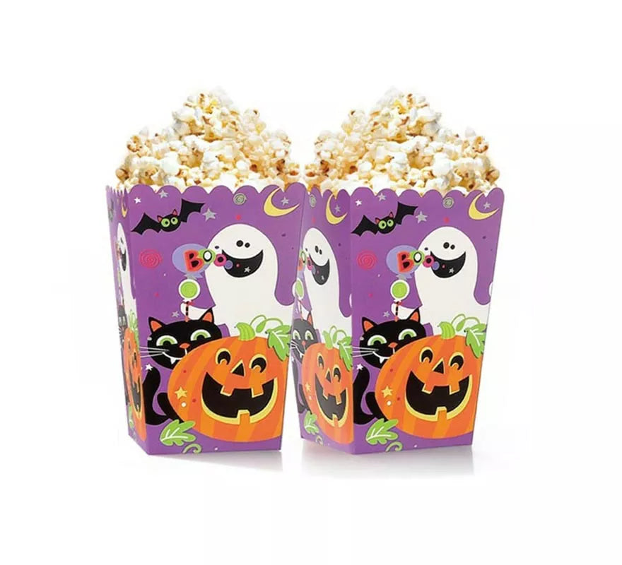 Translation missing: de.Pack de 6 Cajas de Palomitas Print Noche de Halloween