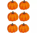 Pack de 6 Calabazas naranjas Lacadas 3.5 cm