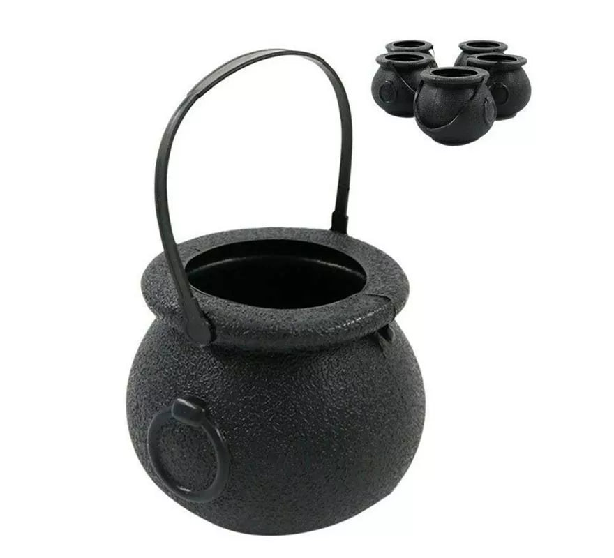 Translation missing: de.Pack de 6 Calderos negros de 11 cm