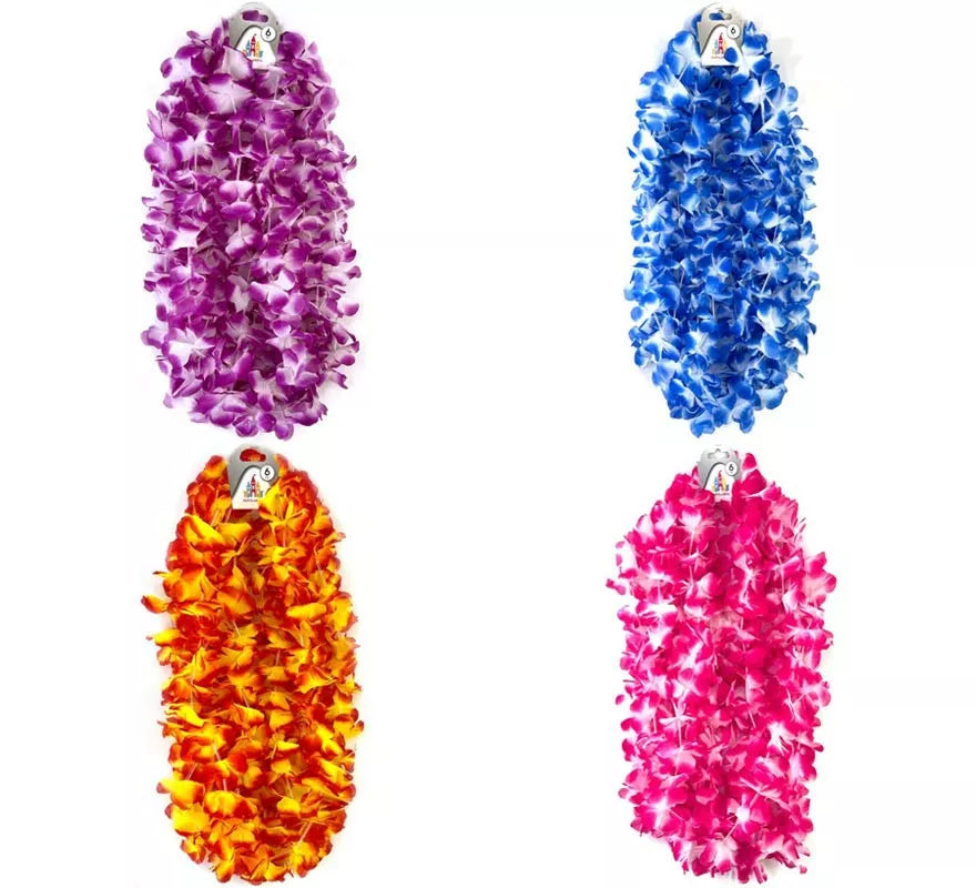 Translation missing: de.Pack de 6 Collares Hawái Pequeños en varios colores
