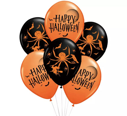 Pack de 6 Globos Halloween Surtidos