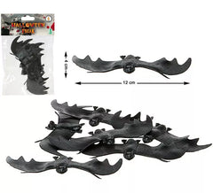 Packung mit 6 Fledermäusen 12 cm