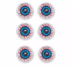 Packung mit 6 dekorativen erschreckenden Augen