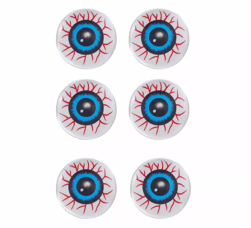 Translation missing: de.Pack de 6 Ojos Terroríficos Decorativos