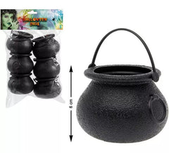 Packung mit 6 Töpfen Hexen von 6 cm
