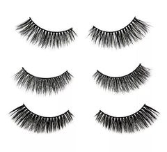 6 Stück lange schwarze Wimpern