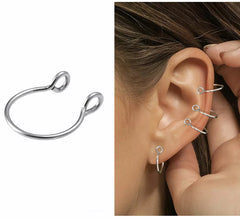 Packung mit 6 Piercings aus Metall