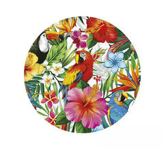 Packung mit 6 hawaiianischen Tellern von 23 cm