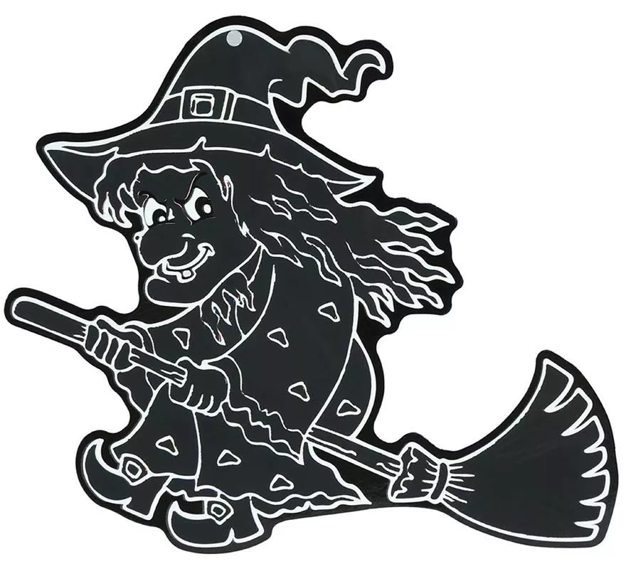 Translation missing: de.Pack de 6 Siluetas Halloween para para Colorear 14 cm