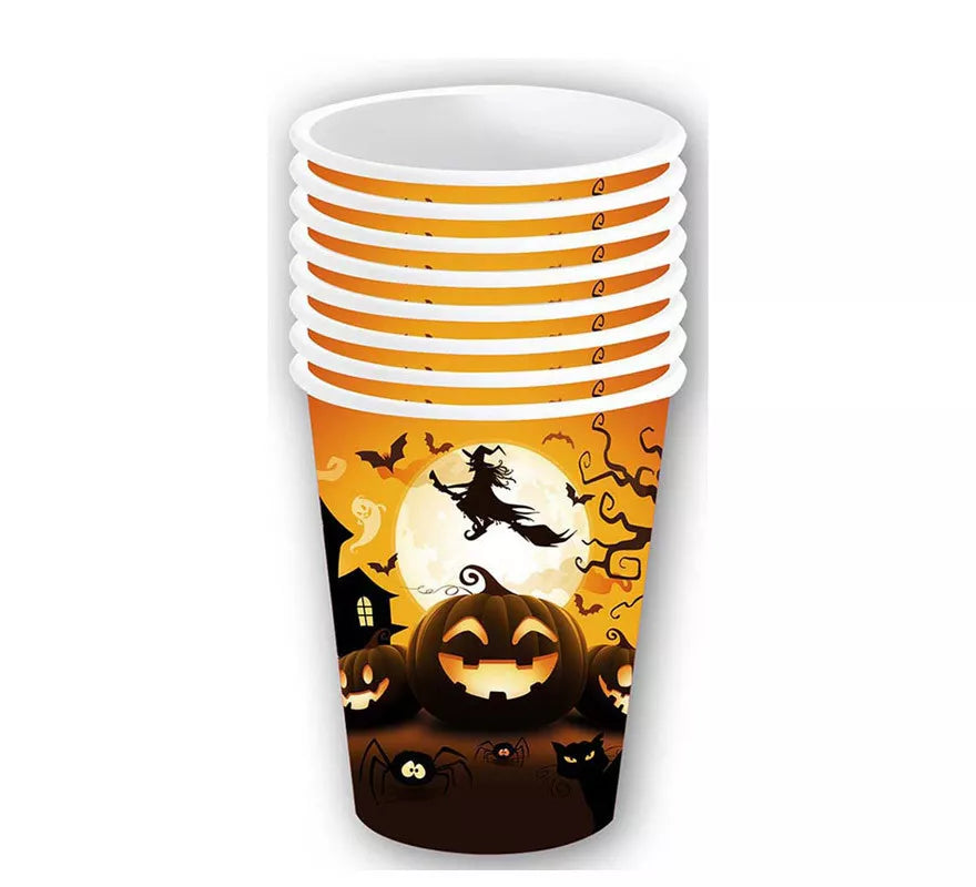 Translation missing: de.Pack de 6 Vasos Calabaza 240 ml (9 cm)