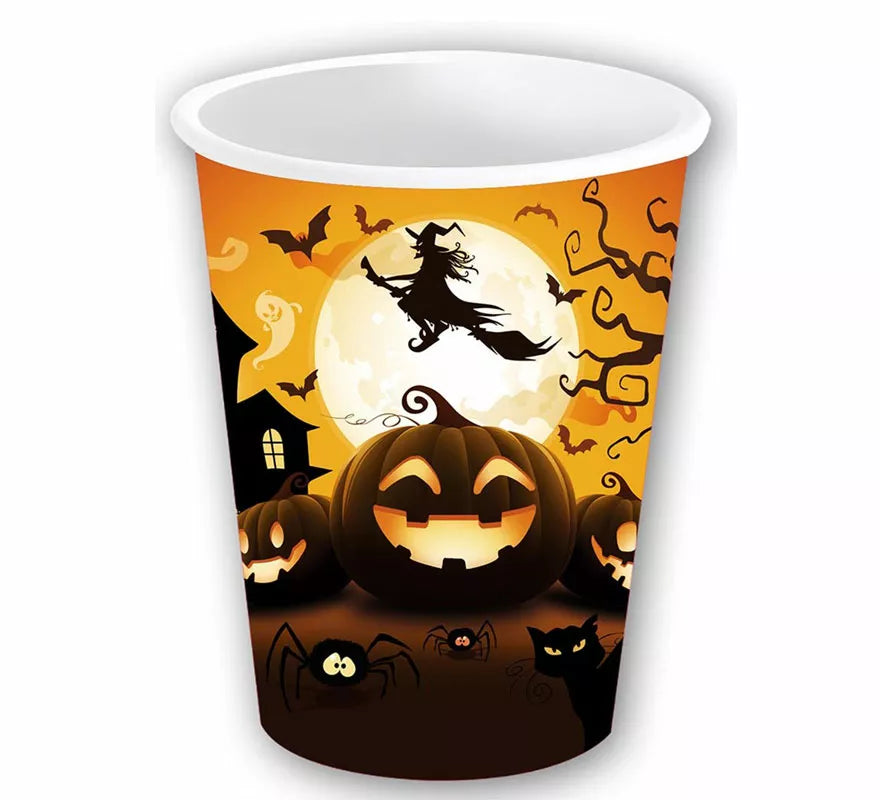 Translation missing: de.Pack de 6 Vasos Calabaza 240 ml (9 cm)