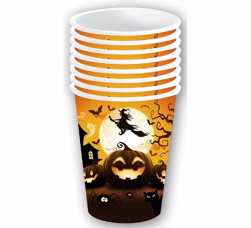 Translation missing: de.Pack de 6 Vasos Calabaza 240 ml (9 cm)
