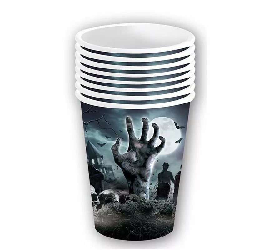 Translation missing: de.Pack de 6 Vasos Cementerio de 240 ml (9 cm)