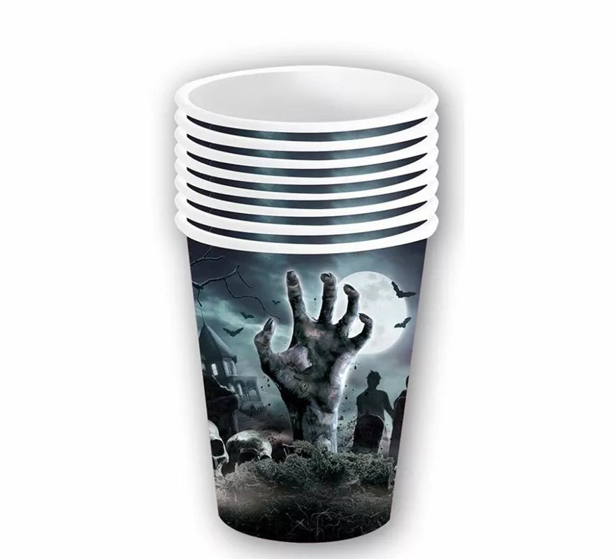 Translation missing: de.Pack de 6 Vasos Cementerio de 240 ml (9 cm)