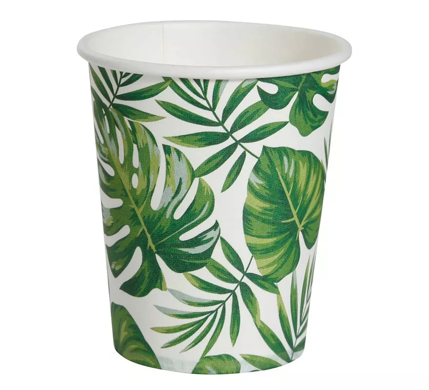 Translation missing: de.Pack de 6 Vasos con estampado de hojas