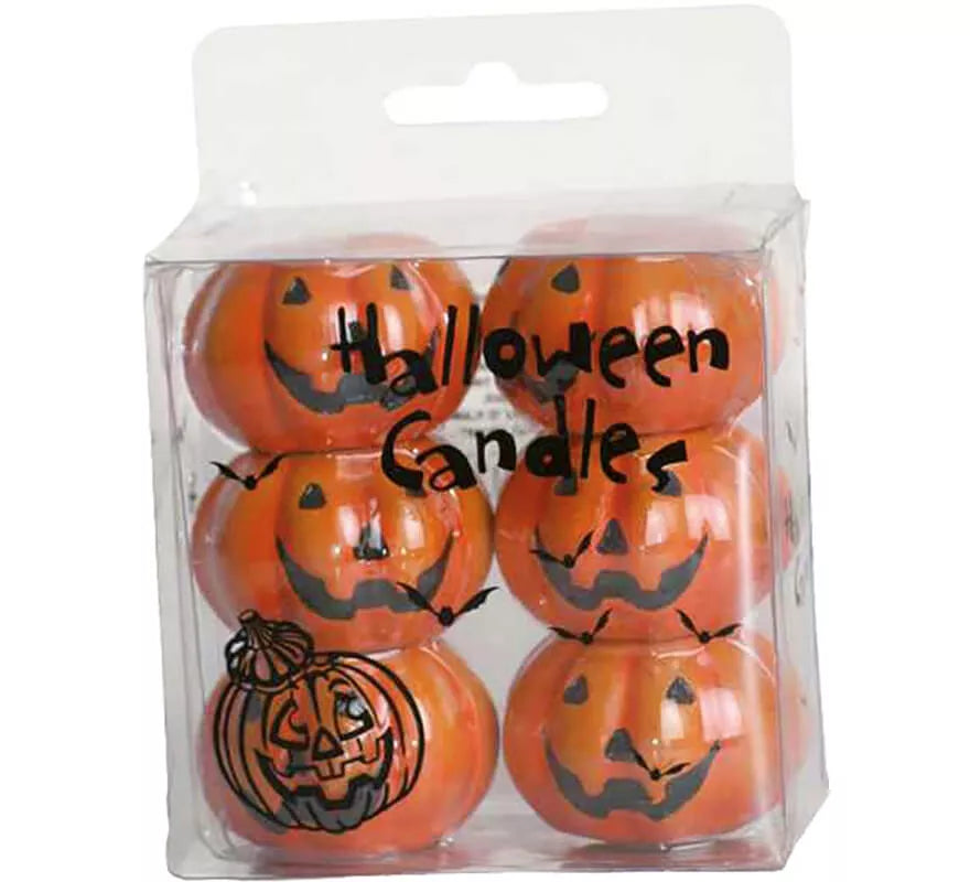 Translation missing: de.Pack de 6 Velas calabazas cerámica
